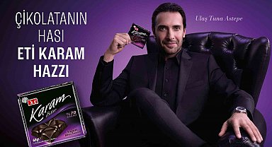 Eti Karam'ın yeni reklam yüzü Ulaş Tuna Astepe oldu