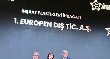 Europen'e büyük onur: İhracat şampiyonluğu ödülünü Bakan Ömer Bolat takdim etti