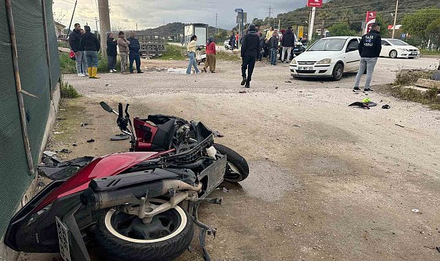 Fethiye'de feci kaza: 17 yaşındaki motosiklet sürücüsü kurtarılamadı