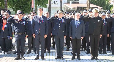Fethiye'de Türk Polis Teşkilatının 181. Kuruluş Yıldönümü törenle kutlandı