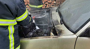 Fiat Tofaş'ta çıkan yangını itfaiye ekipleri söndürdü