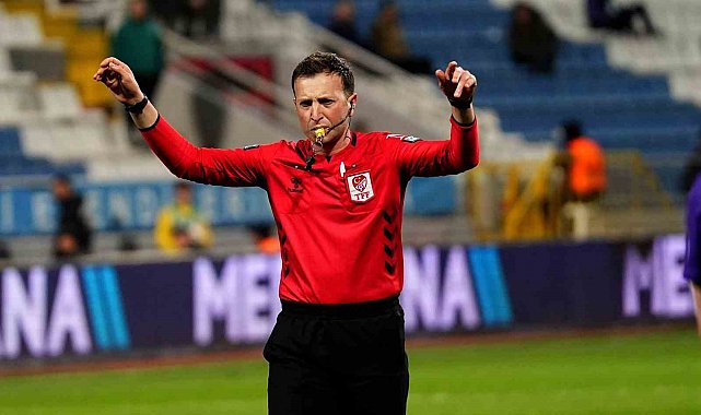 Galatasaray - Fenerbahçe derbisinin hakemi Yasin Kol oldu