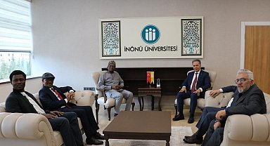 Gana Büyükelçisi'nden İnönü Üniversitesi'ne ziyaret