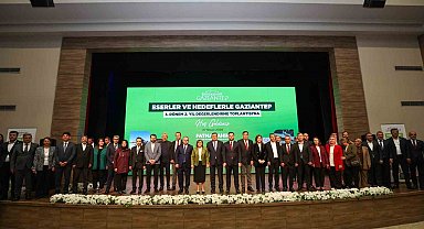 Gaziantep Büyükşehir'in Eserleri ve Hedefleri Basın Lansmanında anlatıldı