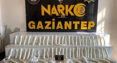 Gaziantep'te 10 kilo metamfetamin ele geçirildi: 1 şahıs tutuklandı