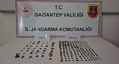 Gaziantep'te 191 adet sikke ele geçirildi: 1 gözaltı