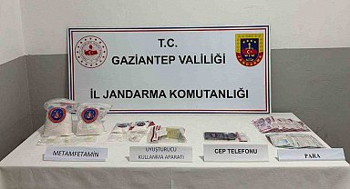 Gaziantep'te 2 kilo metamfetamin ele geçirildi