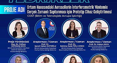 Geleceğin Hava Ölçüm Teknolojisi Projesine TÜBİTAK'tan Destek