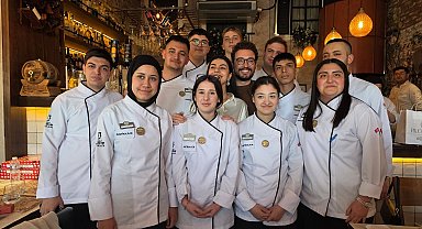 Genç aşçıların mutfak heyecanına ünlü şef Danilo Zanna ortak oldu