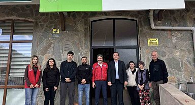 Gençlik ve Spor İl Müdürü Sarıcakaya Gençlik Merkezi'ni ziyaret etti