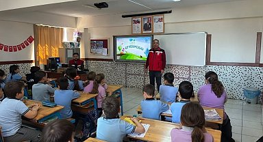 Germencik'te öğrencilere su verimliliğinin önemi anlatıldı