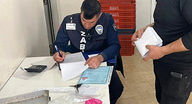 Germencik'te ruhsatlar kontrol edildi