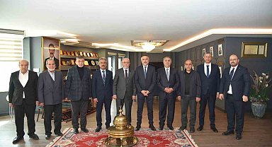 Gıda ve Kontrol Genel Müdürü Dilber, Başkan Dumandağ ile bir araya geldi