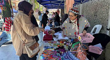 Gölcük'te el emeği ürünler şölende sergileniyor