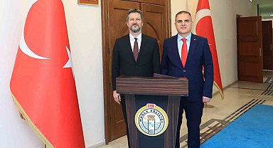 Görev süresi biten Macaristan Büyükelçisinden Vali Akbıyak'a veda ziyareti
