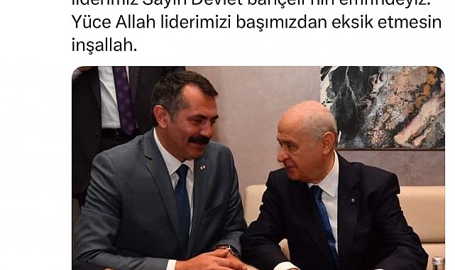 Görevden alınan MHP İstanbul İl Başkan Sertel Selim: "Liderimiz Devlet Bahçeli'nin emrindeyiz"