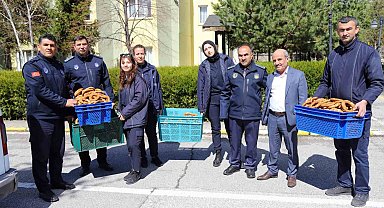 Gramajı eksik simitlere el konuldu