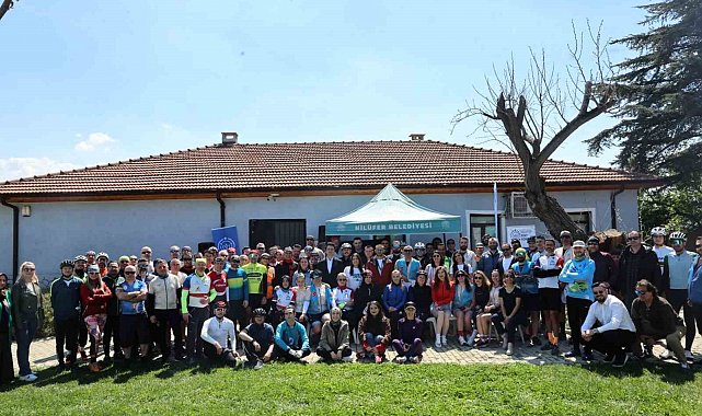 Granfondo Bursa öncesi bisikletliler Nilüfer'de buluştu