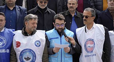 Gümüşhane'de Mescid-i Aksa için basın açıklaması