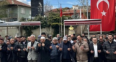 Gündüzler Mahallesi'nde yağmur ve şükür duası yapıldı