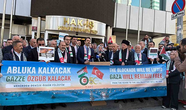 HAK-İŞ Genel Sekreter Yardımcısı Zengin, Gazze için SUMUD misyonuna katılıyor