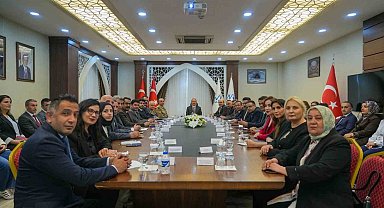 Hakkâri'de 'Kadına Yönelik Şiddetle Mücadele Ulusal Eylem Planı' toplantısı yapıldı