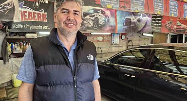 Havalar ısındı oto yıkamacıların işi arttı