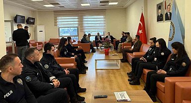 Havalimanında Polis Haftası kutlaması