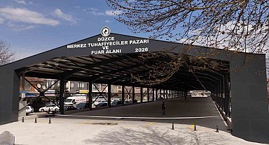 Hem pazaryeri hem fuar alanı