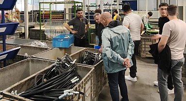 Hisarcık'ta MESEM öğrencilerine teknik gezi