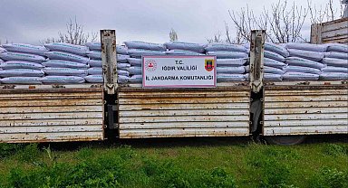 Iğdır'da kaçak gübre operasyonu: 30 ton ürün ele geçirildi