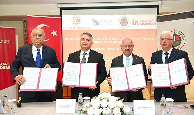 İhracat Akademisi protokolü imzalandı
