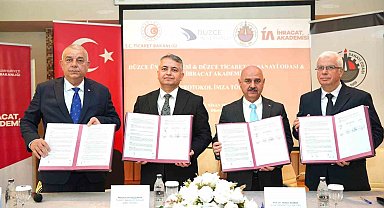 İhracat Akademisi protokolü imzalandı