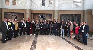 İlkadım muhtarlarıyla güvenlik toplantısı