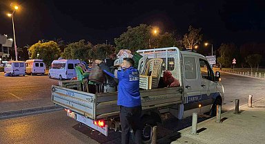 İnciraltı sahilinde denetimler sürüyor