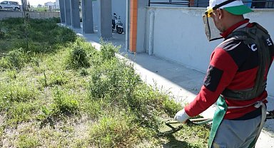 İncirliova'da okul bahçeleri temizlendi
