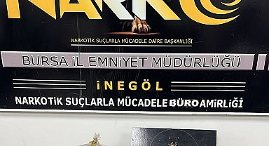 İnegöl'de uyuşturucu taciri tutuklandı