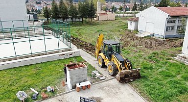 İnönü'de alt yapı çalışmaları