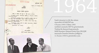 İran lideri Humeyni'nin Türkiye'deki ilk günleri MİT raporlarında