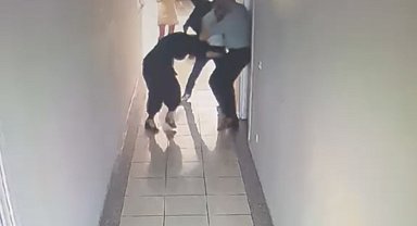 İş adamı kardeşlerin kavgasında çalışan ayağından vuruldu, o anlar kamerada