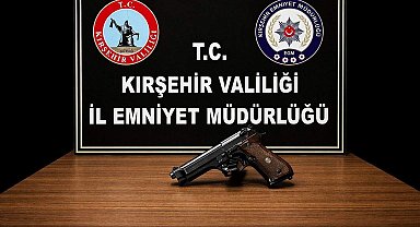 İş yerinden havaya ateş eden şüpheli yakalandı