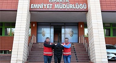 Isparta'da 17 yıl 5 ay hapis cezası bulunan şahıs yakalandı