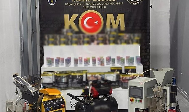 Isparta'da kaçakçılık operasyonunda binlerce kaçak ürün ele geçirildi