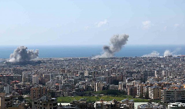 İsrail'den Lübnan'a çatışmaların başlamasından bu yana en büyük hava saldırısı