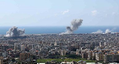 İsrail'den Lübnan'a çatışmaların başlamasından bu yana en büyük hava saldırısı