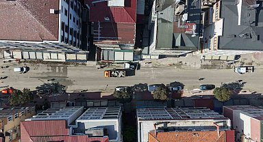 İstiklal Caddesi'nde asfalt ve kaldırım çalışmalarına başlandı
