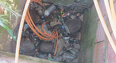 İtfaiyeden rögarda üç kirpi, bacada serçe mesaisi