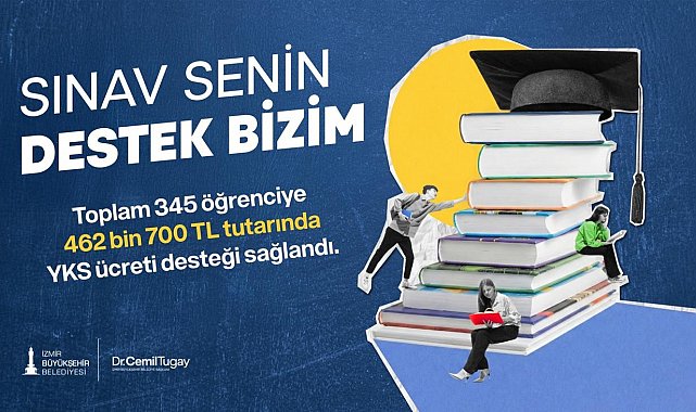 İzmir Büyükşehir'den YKS ücreti desteği