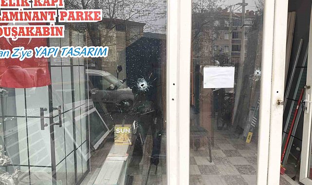 İzmir'de iş yerine silahlı saldırı