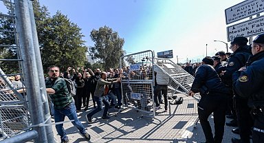 İzmir'de Meslek Fabrikası tahliyesinde gerginlik